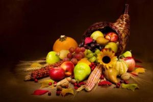 thanksgiving cornucopia