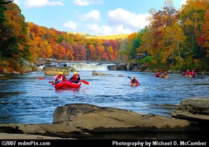 fall kayak