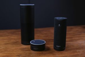 Amazon Echo, tap and dot